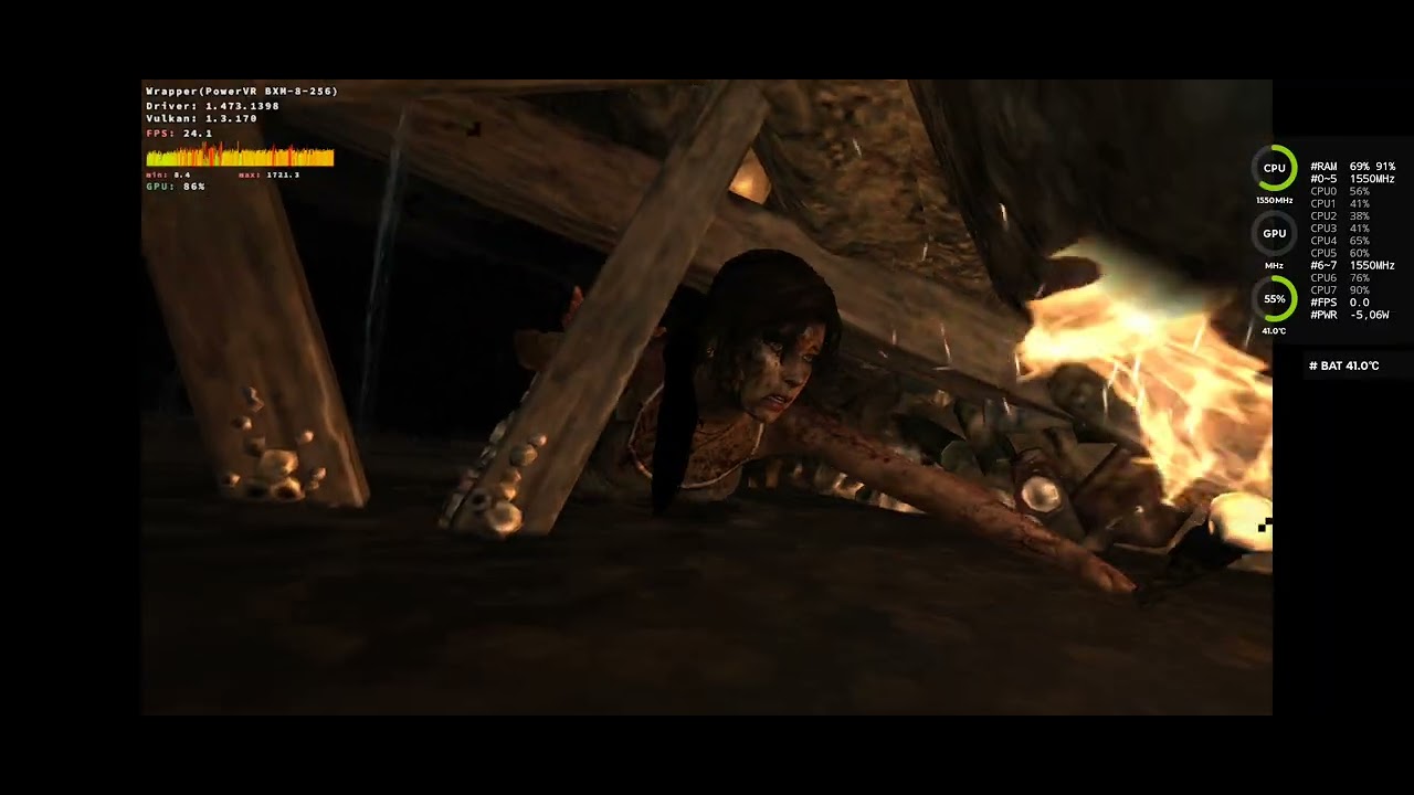 Moto G54 roda tomb raider 2013?