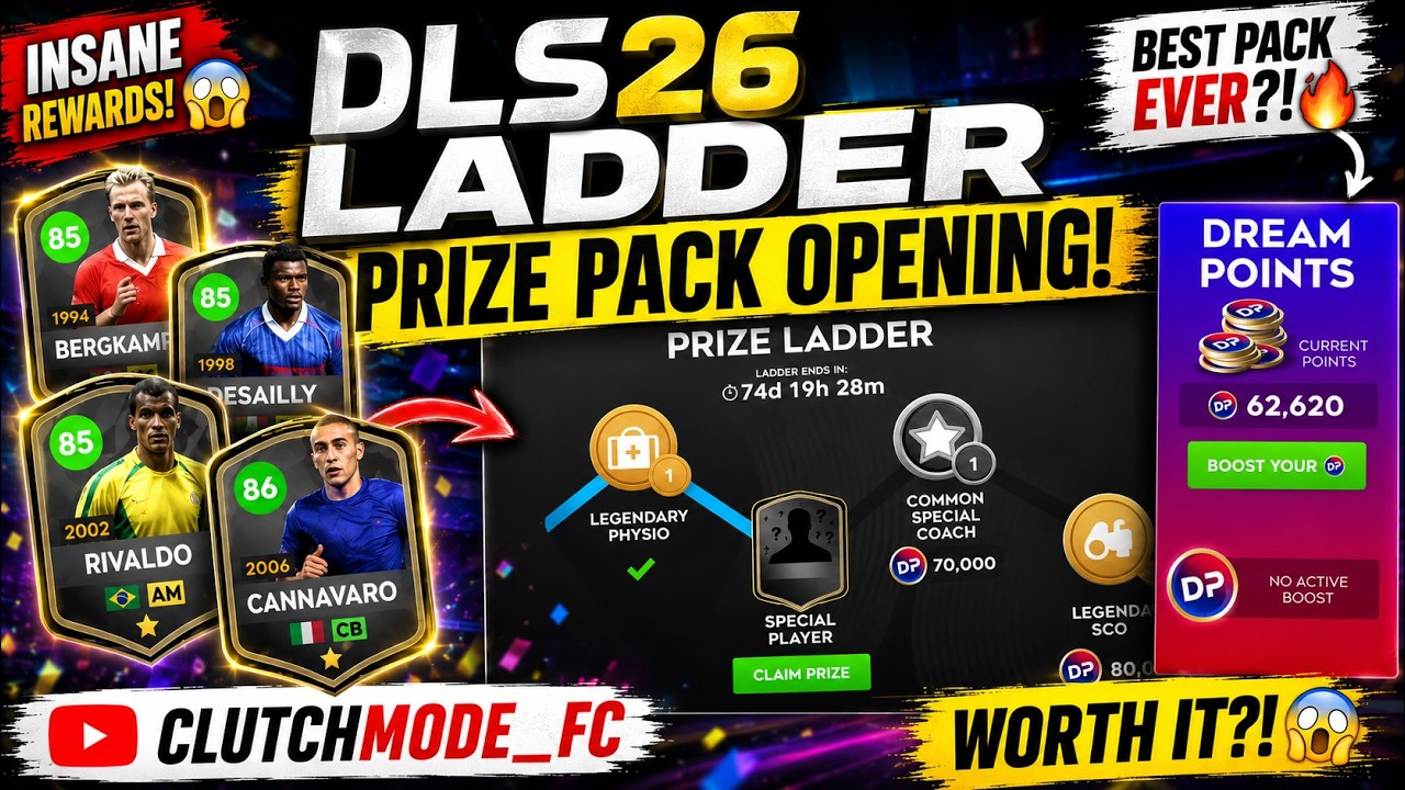 Я открыл Ladder Pack в DLS 26... Вот что мне выпало! 😳