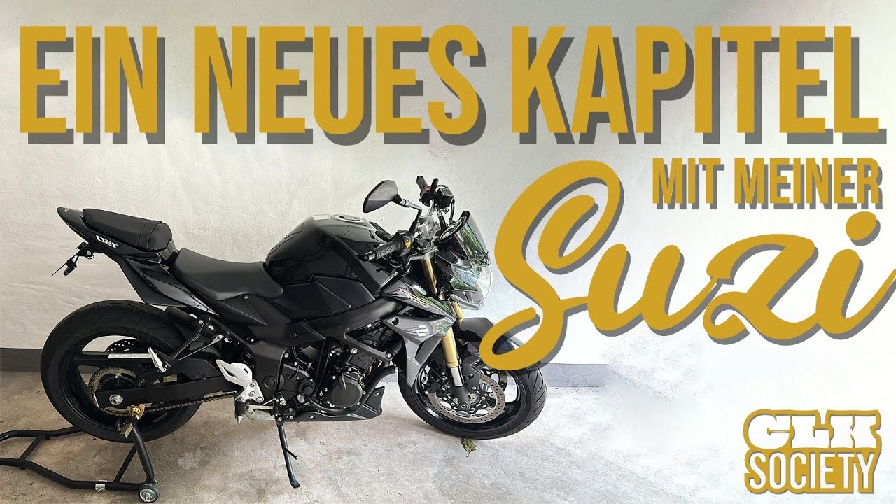 Mein neues Motorrad || Suzuki + 750ccm || Motorrad Umbau für die Saison 2025 || Gutes Anfänger Bike?
