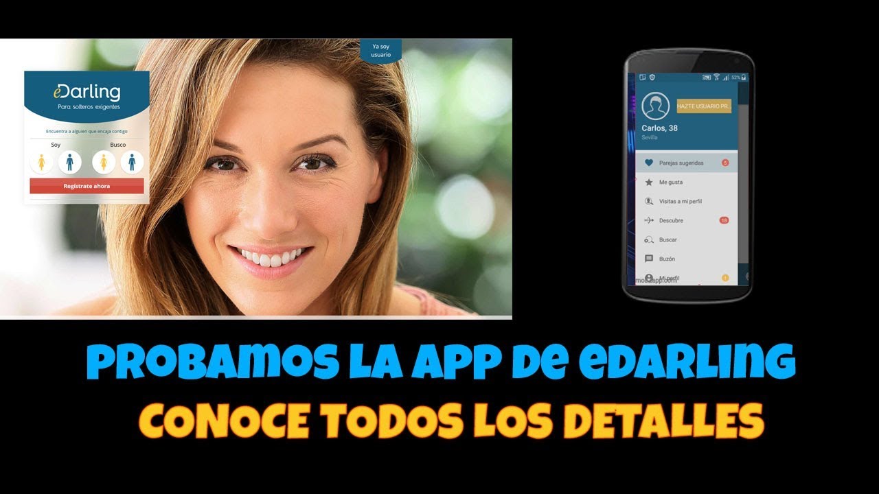 Analizamos la APP de Edarling para Encontrar Pareja | Poco Recomendable