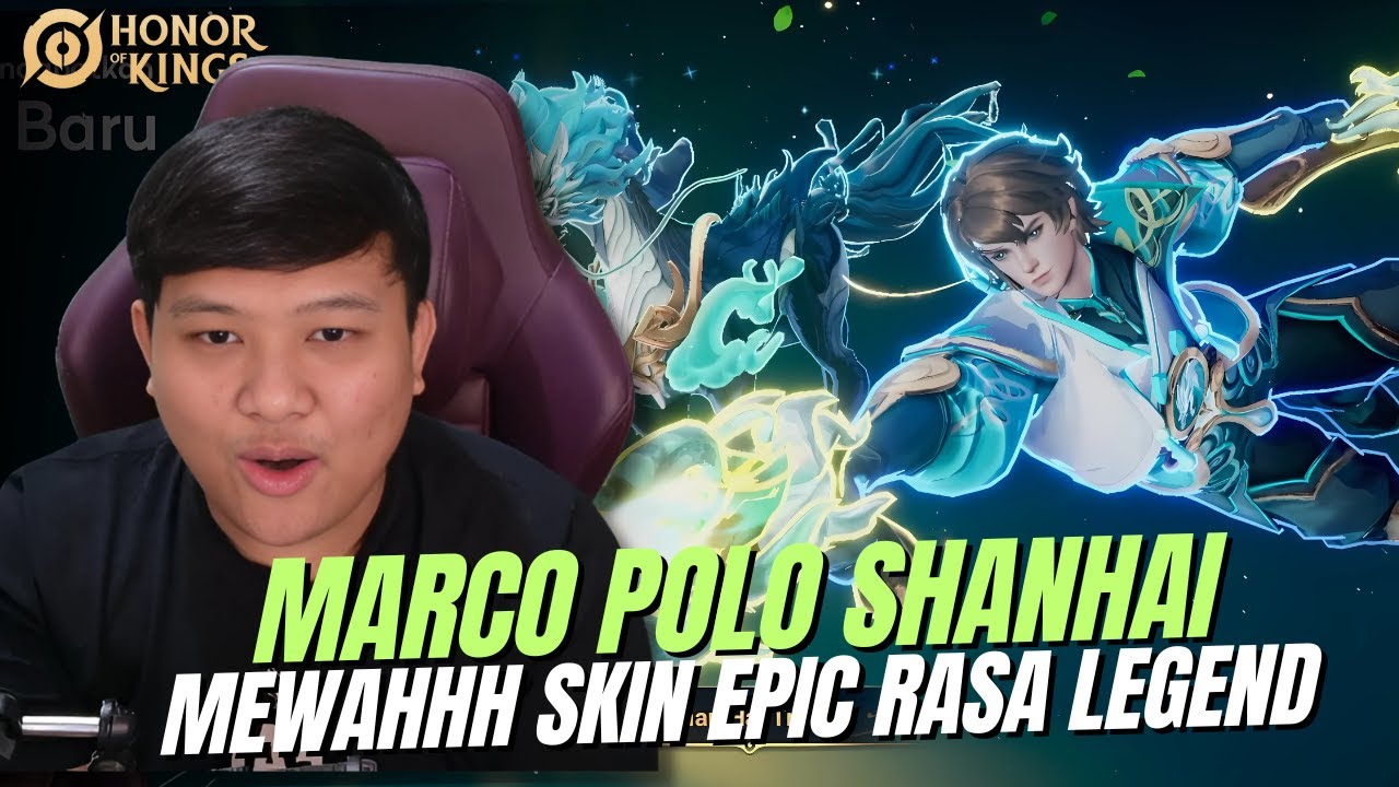 MARCOPOLO SHANHAI SKIN REVIEW!! CUMA 600 AN VOUCHER DAPET SKIN EPIC RASA LEGEND MEN