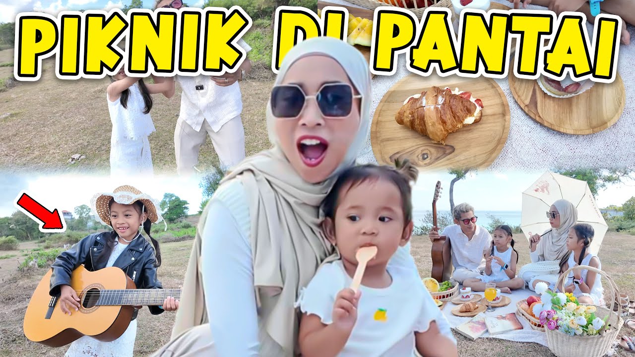 PERTAMAKALI PIKNIK DI TEBING PANTAI SEKELUARGA!! WOW SERU BANGET!!
