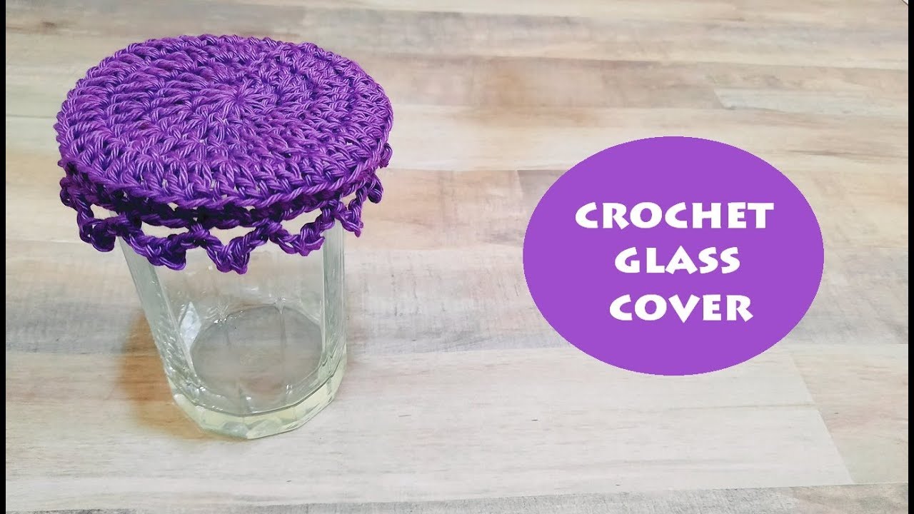 How to crochet a glass cover? | Crochet With Samra