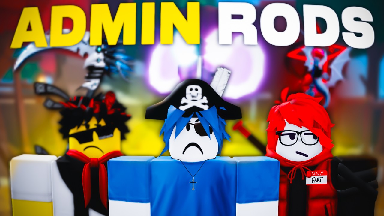 Every OBTAINABLE ADMIN ROD in FISCH in 2026! (Roblox)