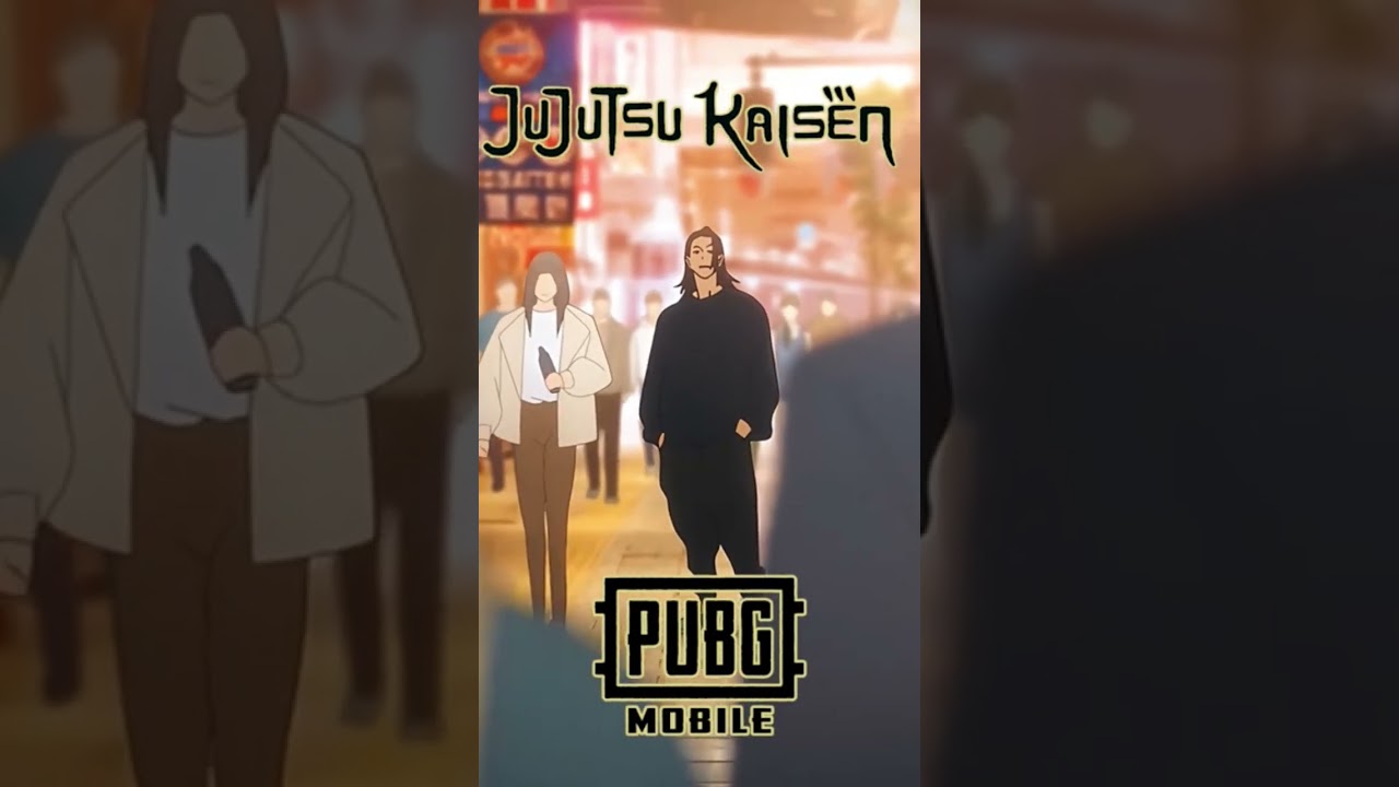 jujutsu kaisen #pubgmobile #pubgshorts