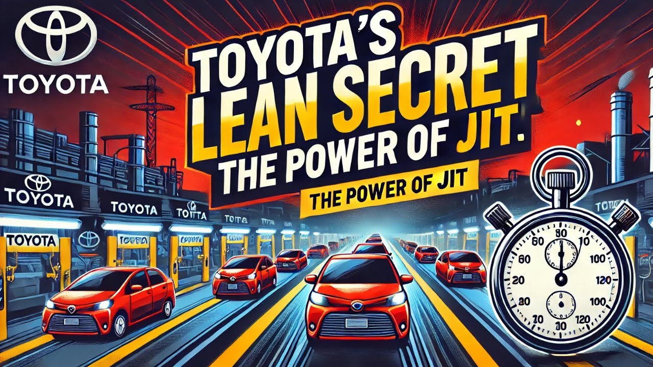 Бережливая цепочка поставок Toyota: секрет успеха производства JIT | Анализ кейса MBA
