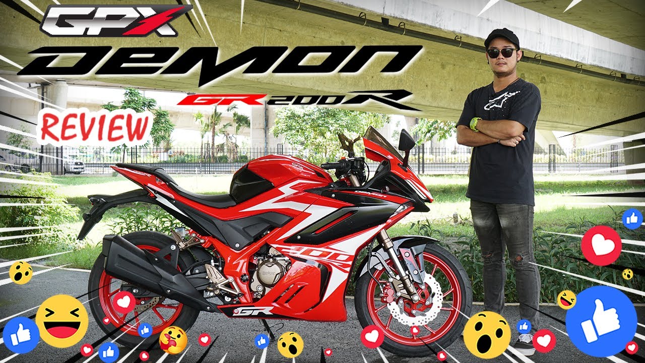 สัมผัสแรก รีวิว GPX Demon GR200R ที่สุดของความเร้าใจ ราคา 79,800.