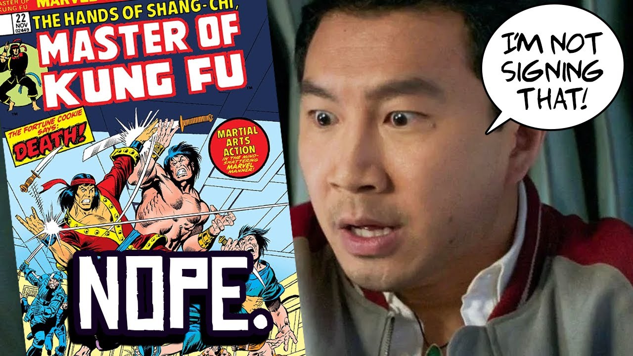Shang-Chi Won't Sign Your 'Racist' Comic Books.