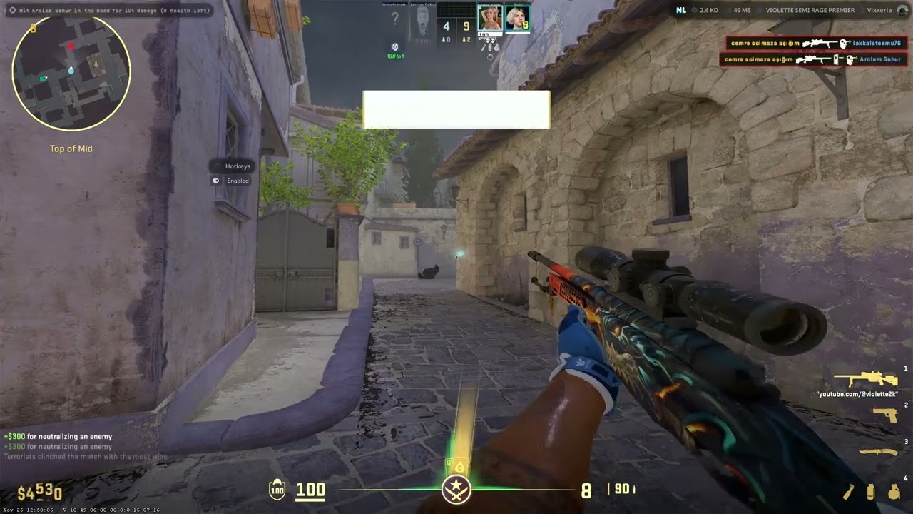 CS2 Wingman hvh highlights ft. neverlose.cc [SAFE FOR VACLIVE]