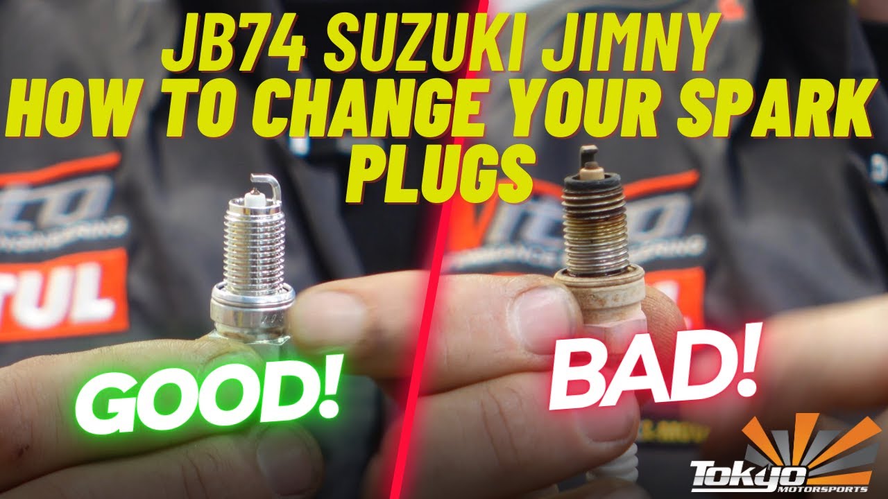 HOW TO CHANGE YOUR SPARK PLUGS SUZUKI JIMNY