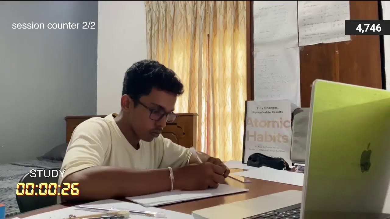 study with me live pomodoro!