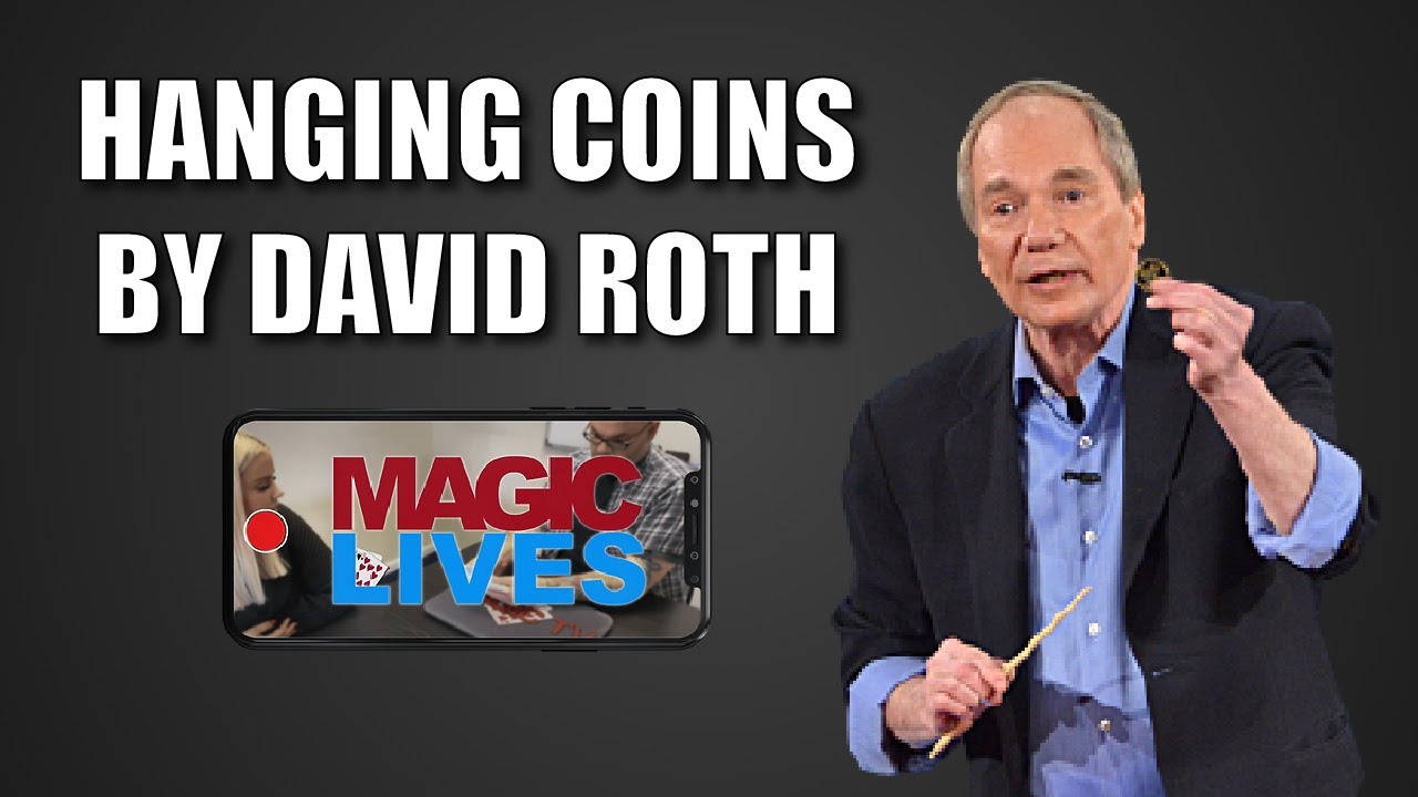 Hanging Coins by David Roth | Invisible Coins On Invisible Thread