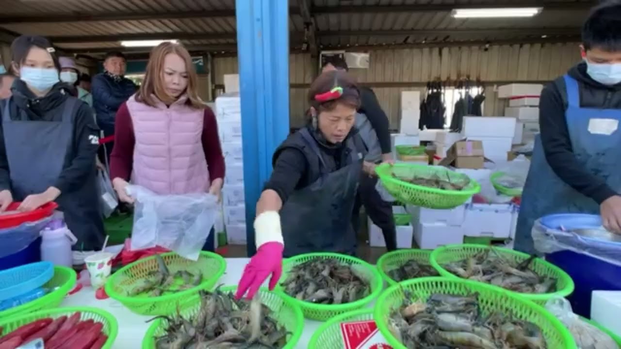 {大顆草蝦仁}做鳳梨蝦球超讚 溪湖小辣椒🌶️海鮮叫賣🦞彰化縣溪湖鎮忠溪路386號往前100公尺