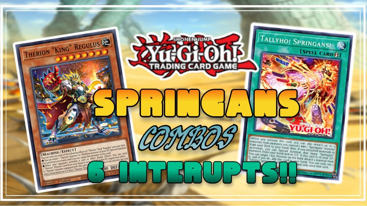 *NEW* SPRINGANS COMBOS! THIS DECK IS STILL GOOD! 6 INTERUPTS! (JUNE 2023)