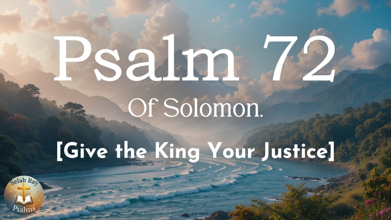 Psalm 72 - Music/Melody applied to Psalm - Sung in Worship (Lyric Video)