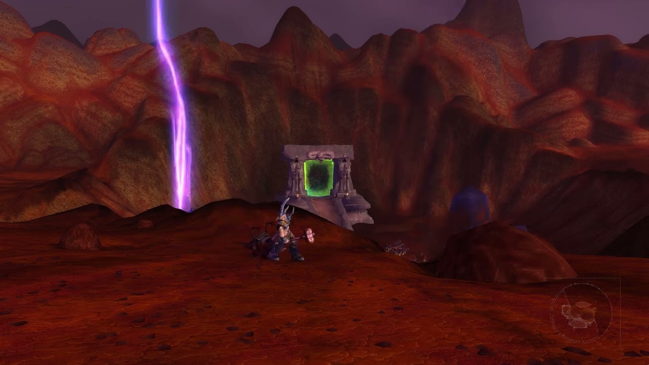 WOW Halloween Background - The Dark Portal