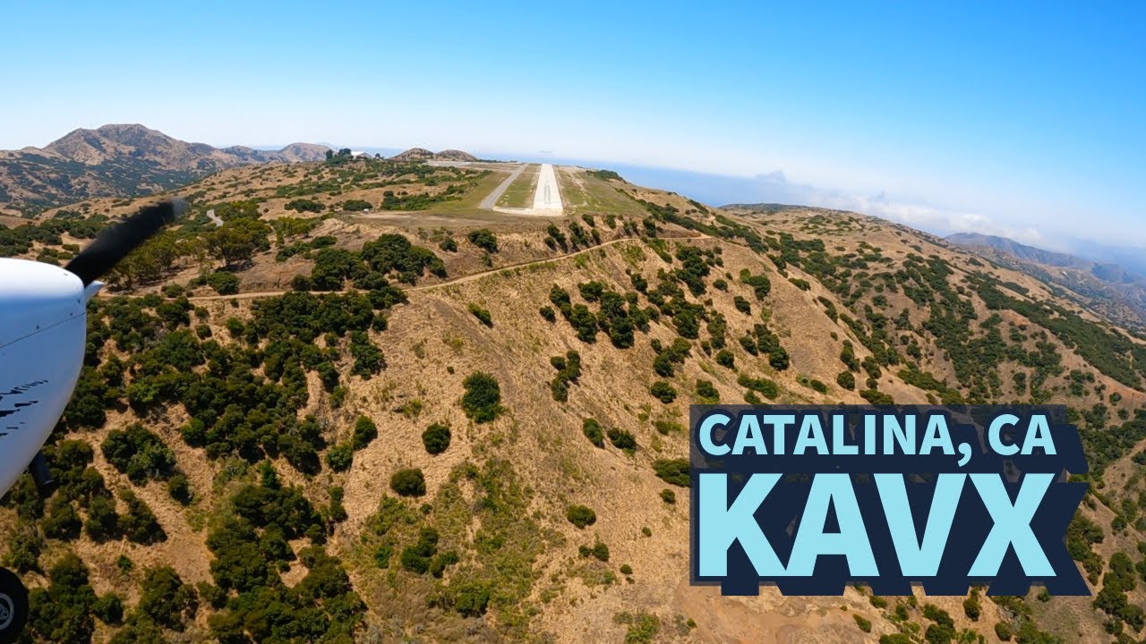 Flying from Hawthorne (HHR) to Catalina (AVX) - a bucket list flight!