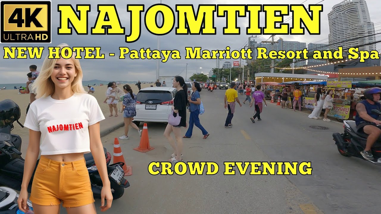 Najomtien July Vlog New Hotel Pattaya Marriott Resort and Spa on Najomtien Beach   2025 Pattaya TH