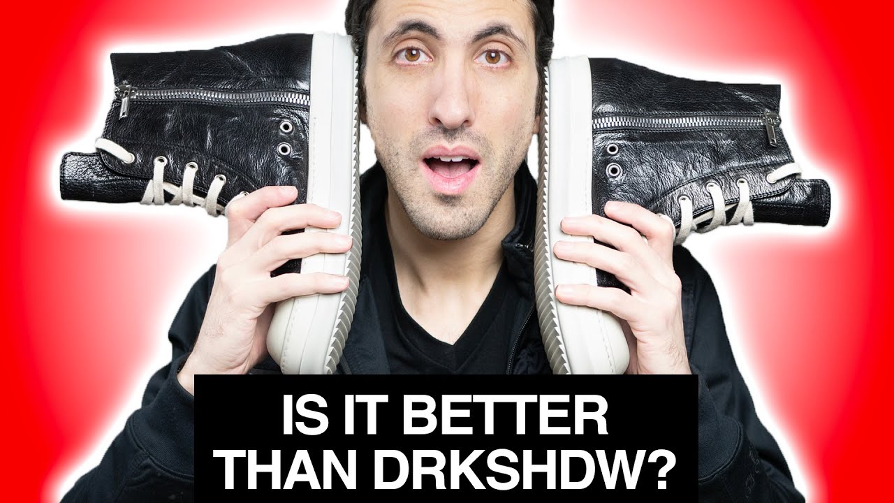 Rick Owens Mainline Ramones Sneakers Review + Mainline vs DRKSHDW Comparison