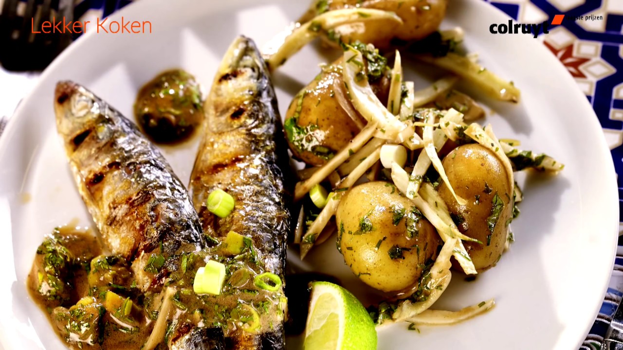 Recept Sardines met krieltjes op Portugese wijze - Colruyt