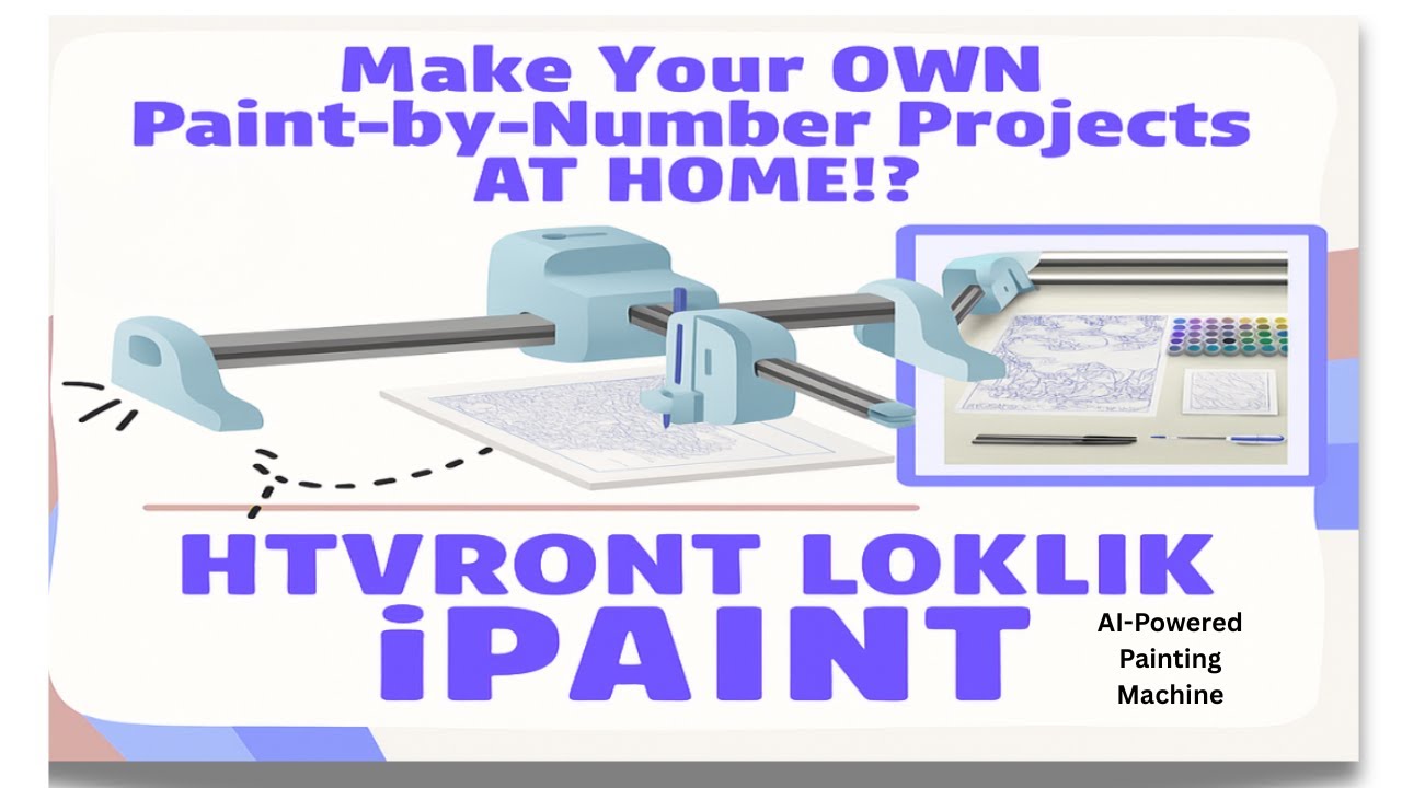 Exploring the LokLik Ipaint to create paint by numbers.