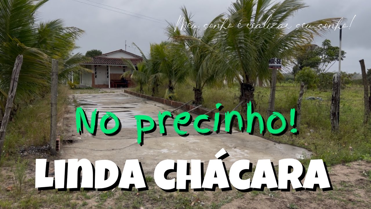 🏠 Linda Chácara naquele precinho, Sítio Angico, Bom Conselho-PE R$ 110.000,00 