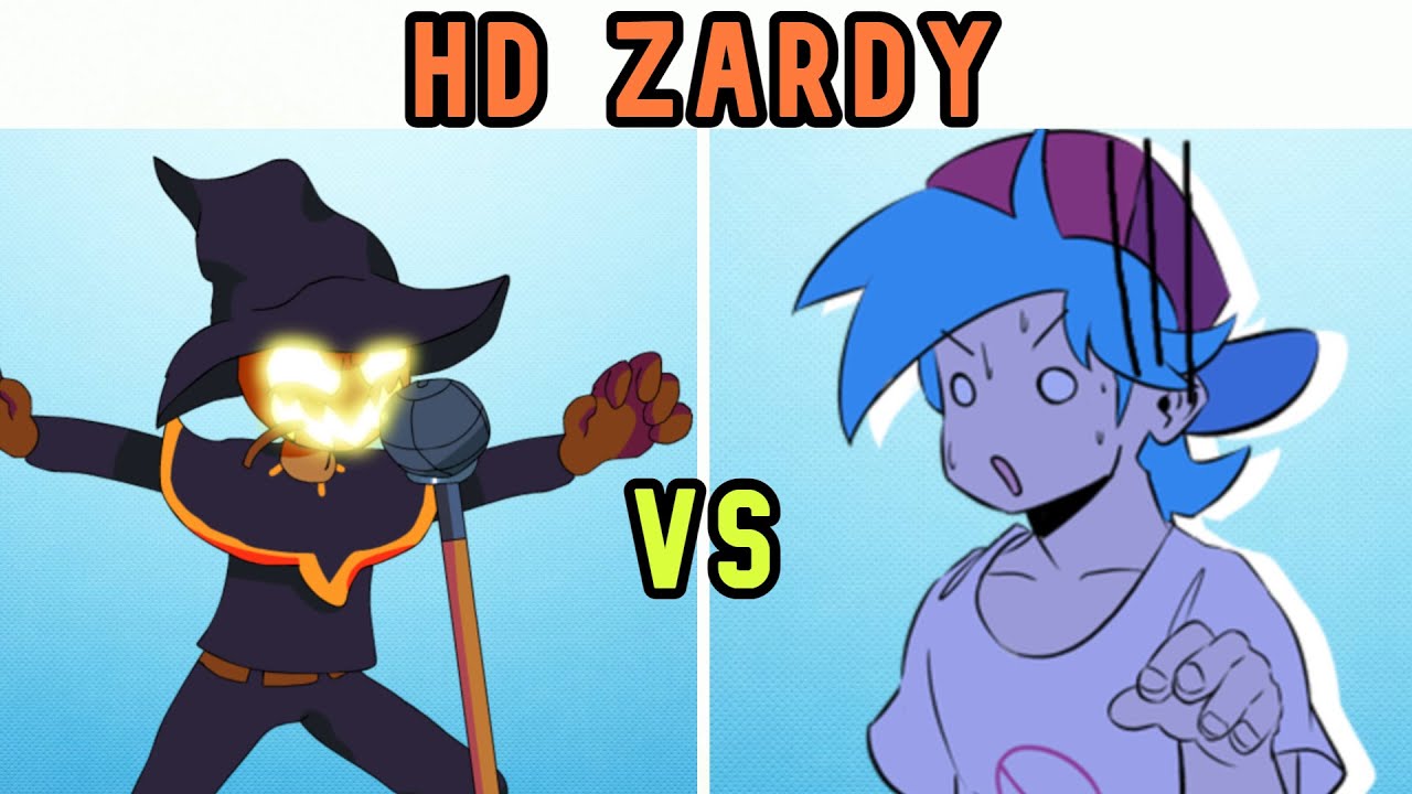 Friday Night Funkin' HD Zardy Full Week + Cutscenes | FNF Mod [Hard]