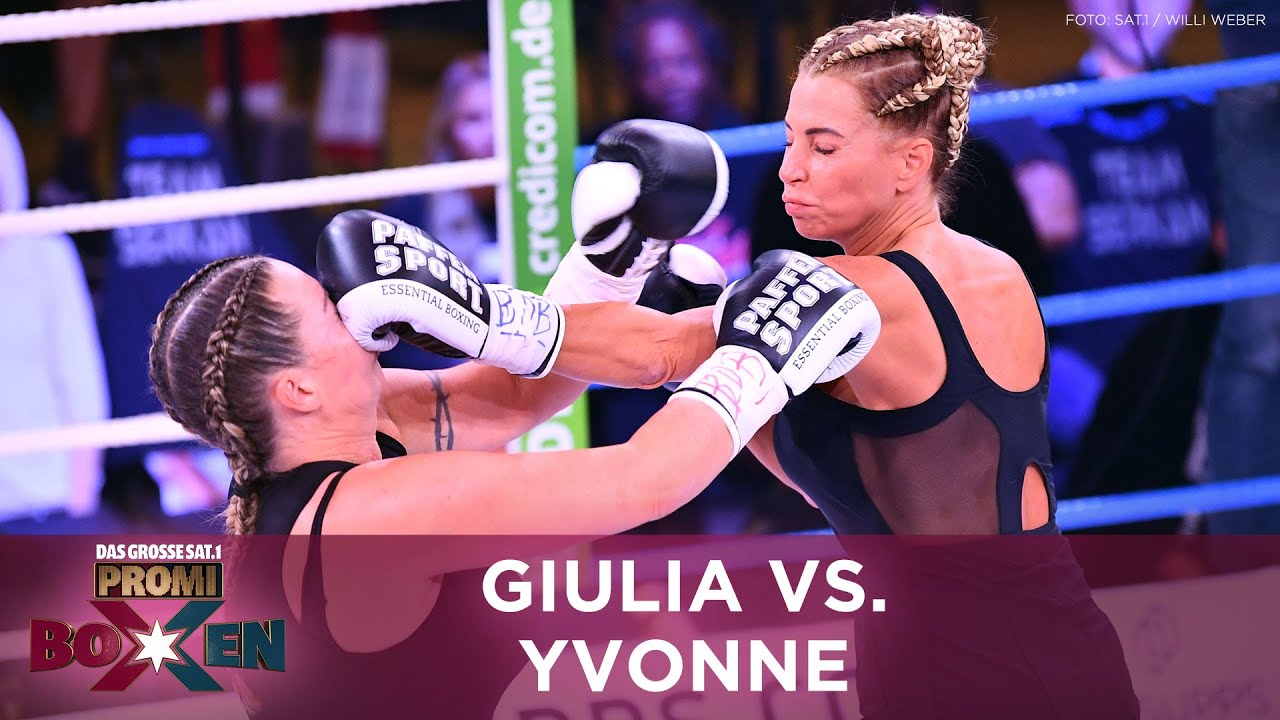 Giulia Siegel vs. Yvonne K&ouml;nig | Kapitulation nach wenigen Schl&auml;gen | Promiboxen
