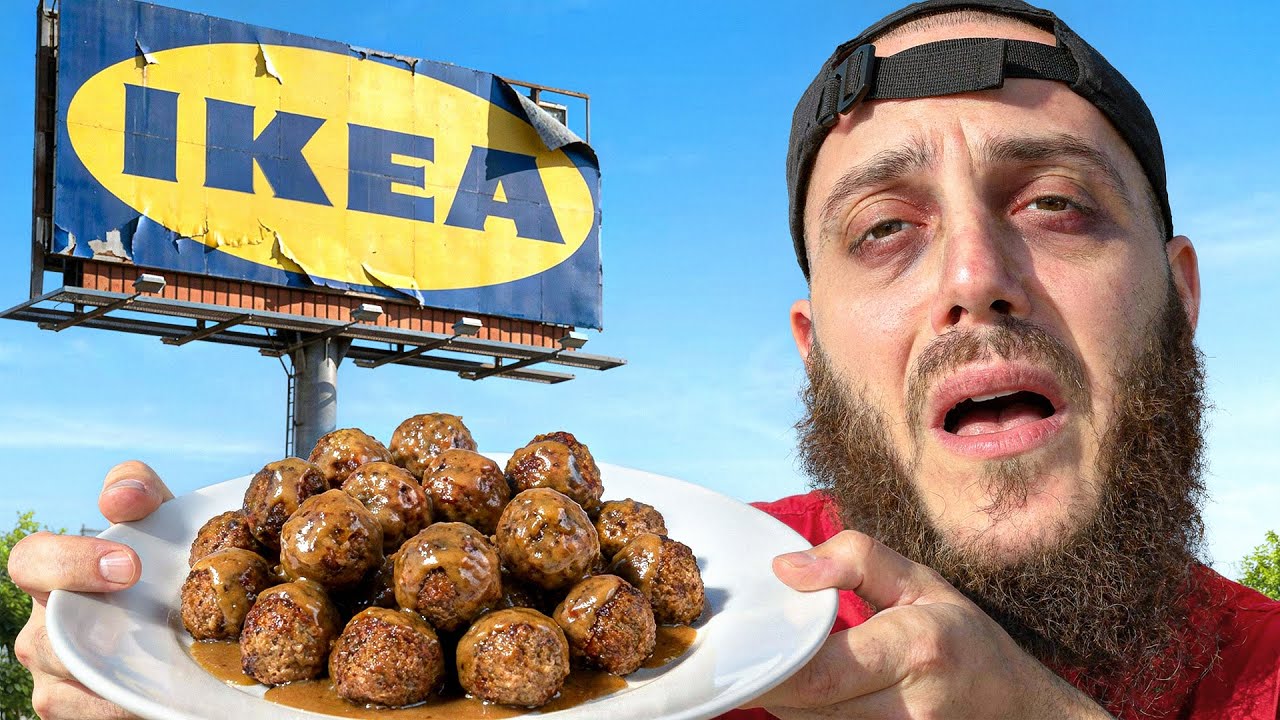 Je Mange UNIQUEMENT Des Boulettes à IKEA Pendant 3 JOURS (j'ai souffert)