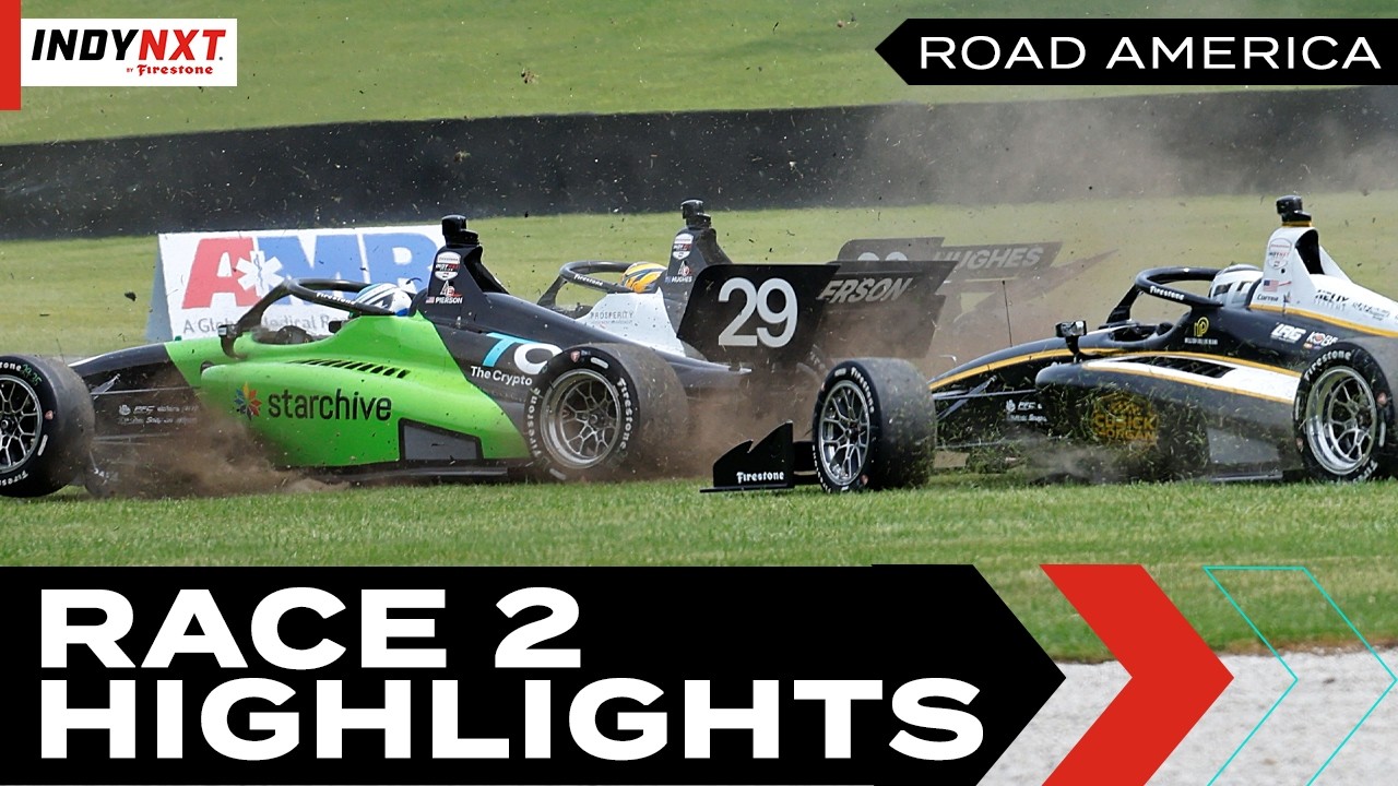 Race 2 Highlights | 2026 INDY NXT at Road America
