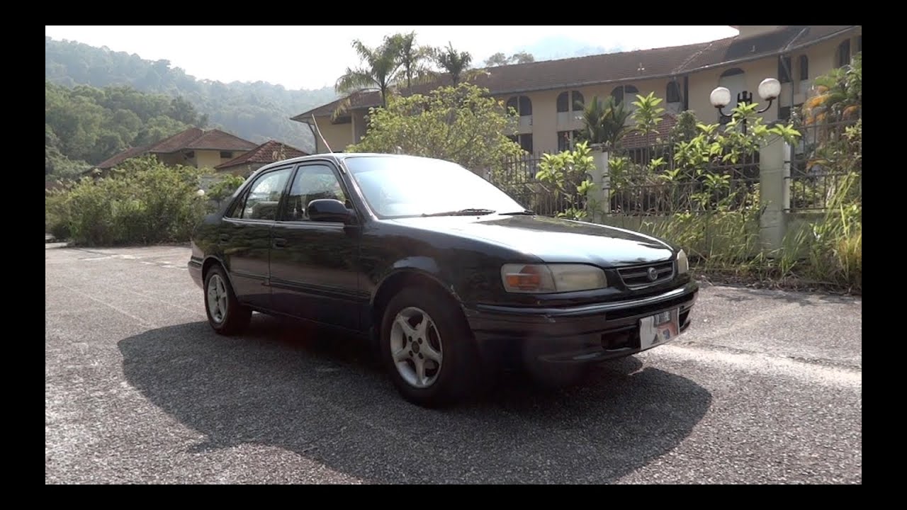 1997 Toyota Corolla 1.6 SE.G Start-Up, Full Vehicle Tour, and Quick Drive