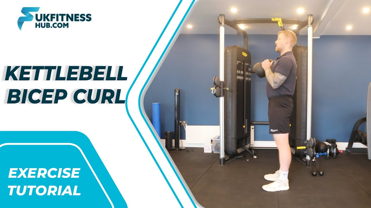 Exercise Tutorial: Kettlebell Bicep Curl