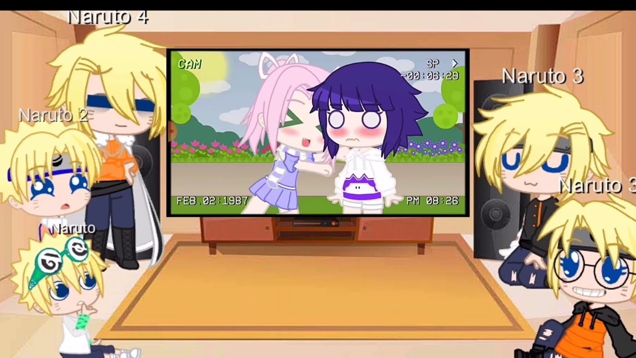 Naruto react a Hinata parte  1/2 🇧🇷🇺🇸