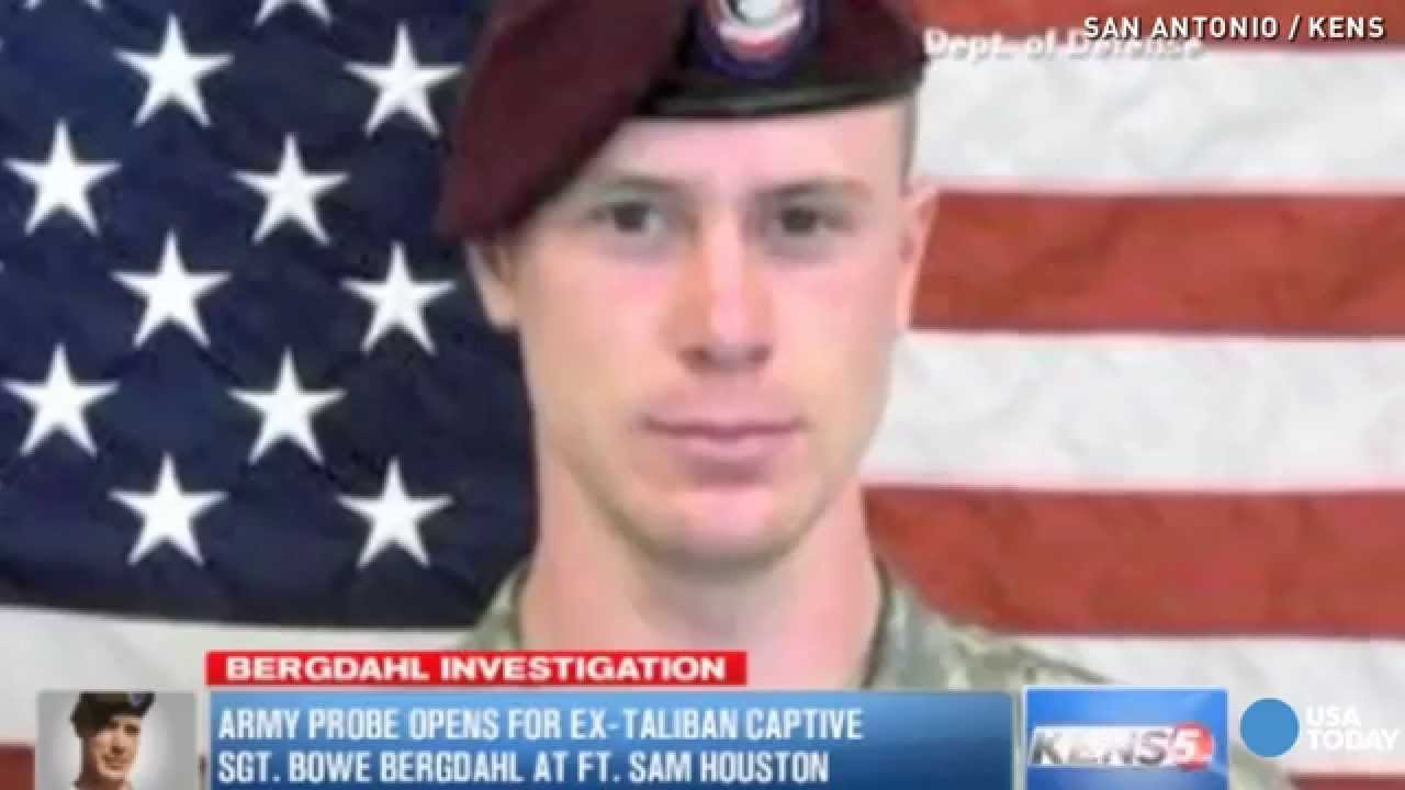 Sgt. Bowe Bergdahl meets with Army investigator