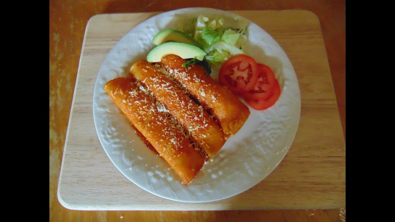 ENCHILADAS DE  QUESO!!!