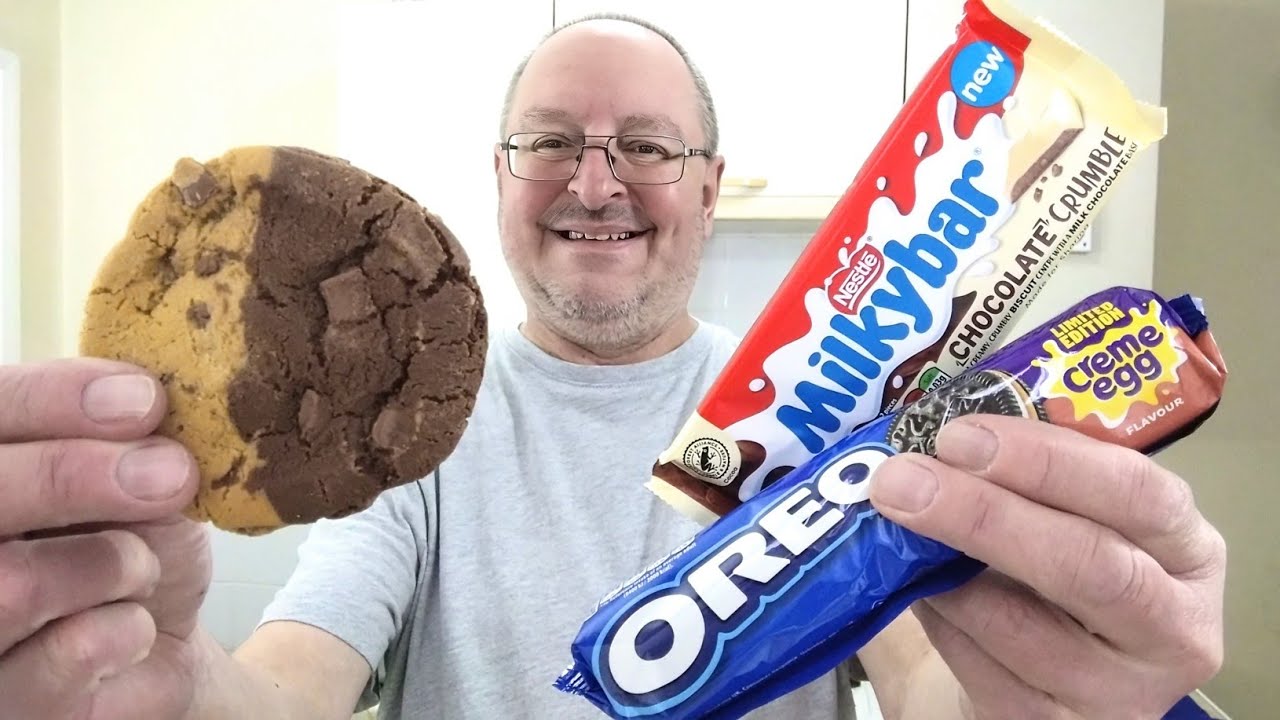 Lidl Double Chocolate Caramel Cookie, Milkybar Chocolate Crumble and Oreo Creme Egg ~ Food Review 