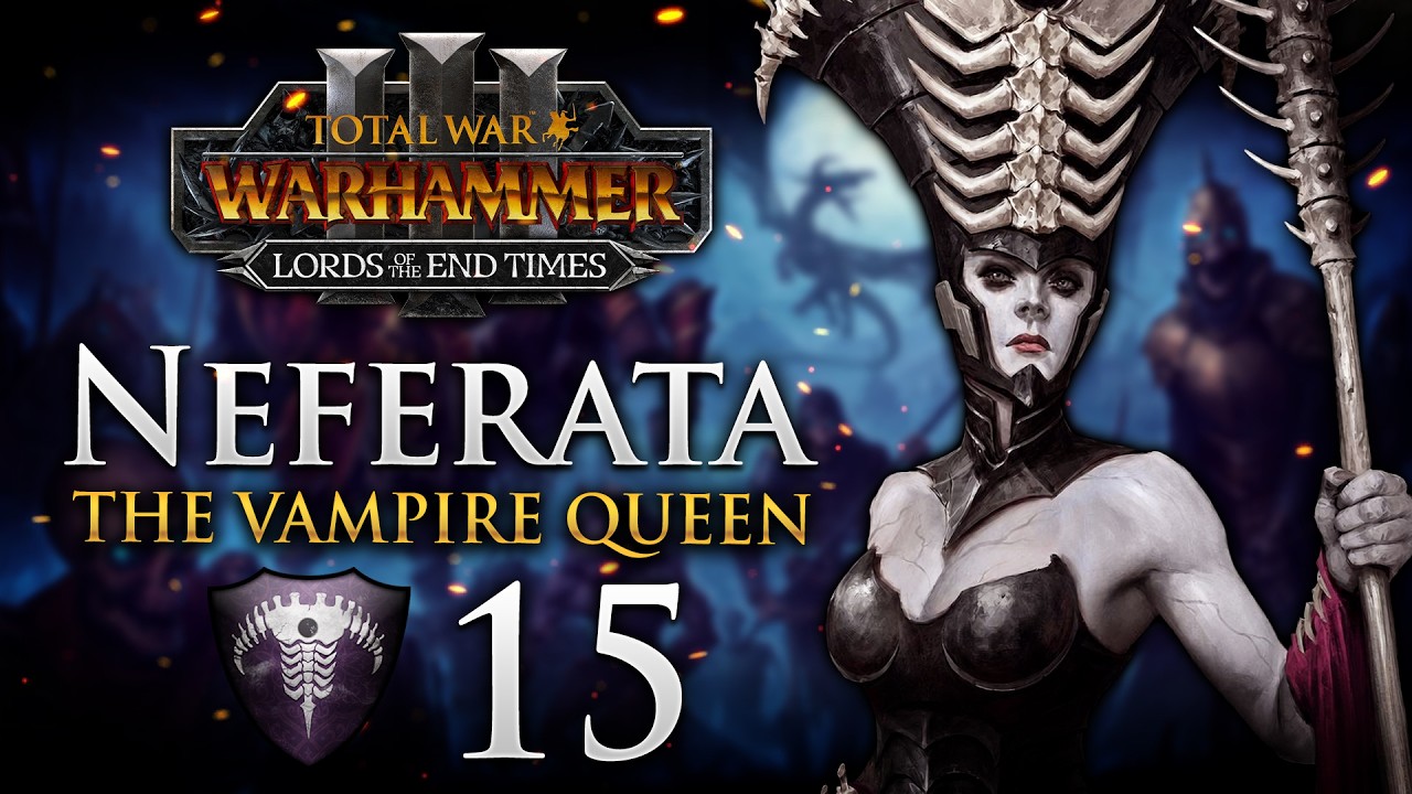 THE ULTIMATE WIND OF DEATH! Total War: Warhammer 3 - Neferata Campaign #15