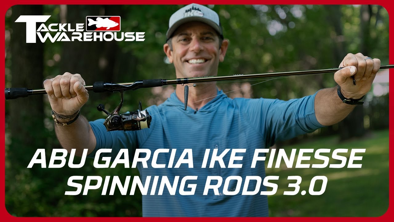 Abu Ike Series Finesse Rods 3.0 Product Video with MIke 
