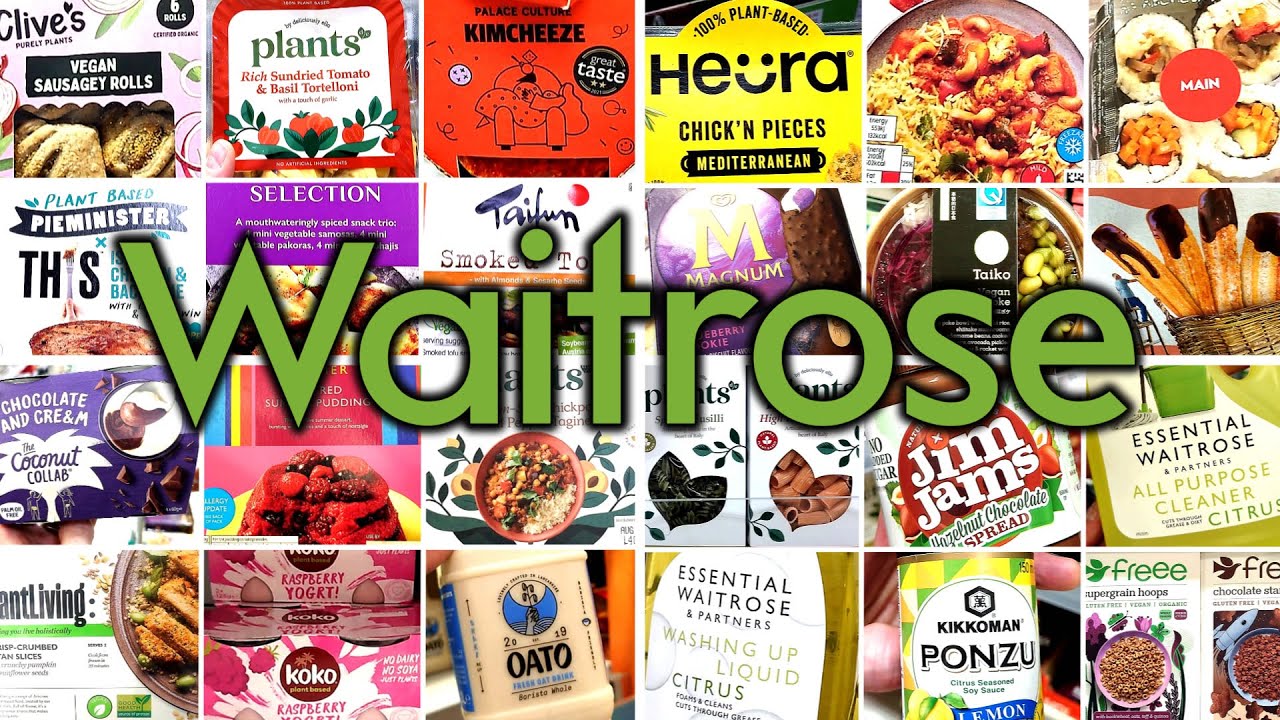 WAITROSE - Our First Ever Visit - Vegan Shopping