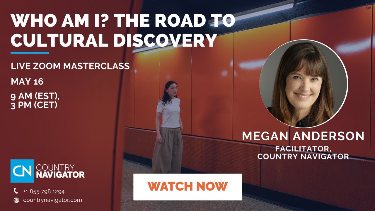 Masterclass: Who am I? The Road to Cultural Discovery