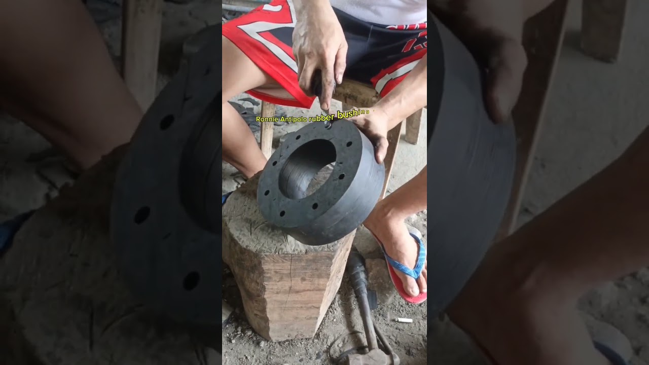 Rubber bushing ng truck  fabrication
