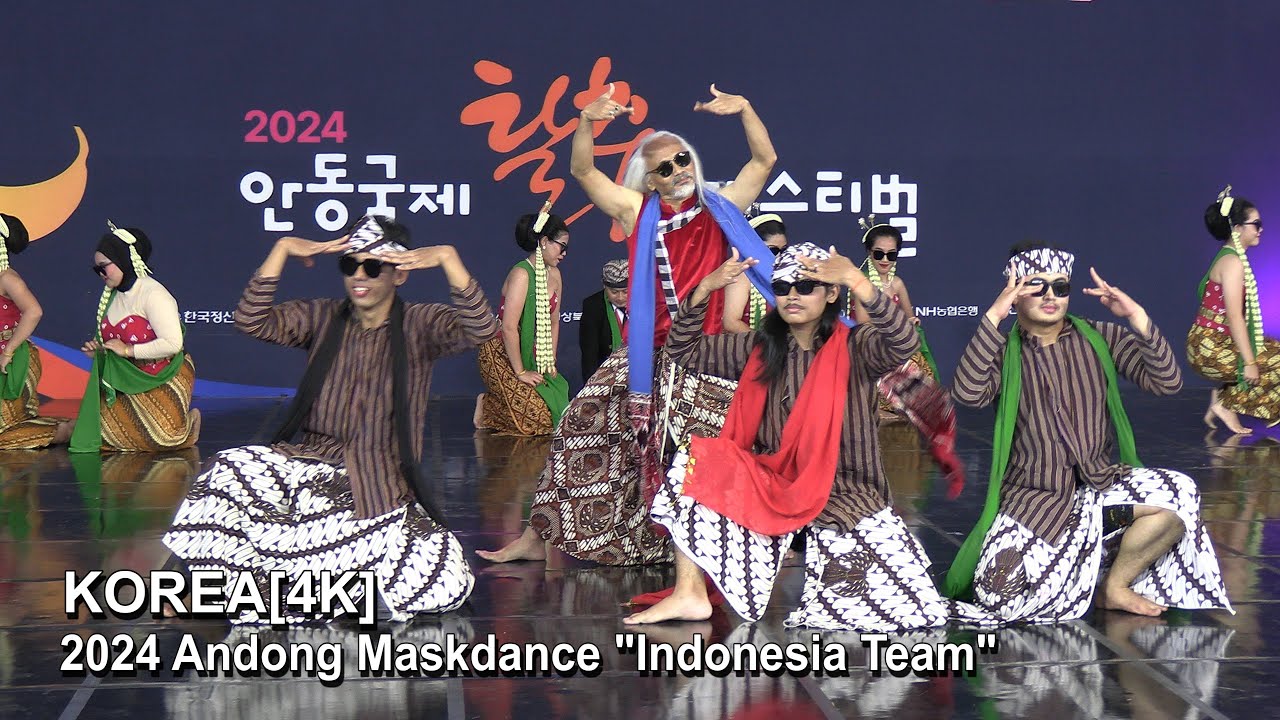 KOREA[4K] 2024 Andong International Maskdance Festival / Indonesia 