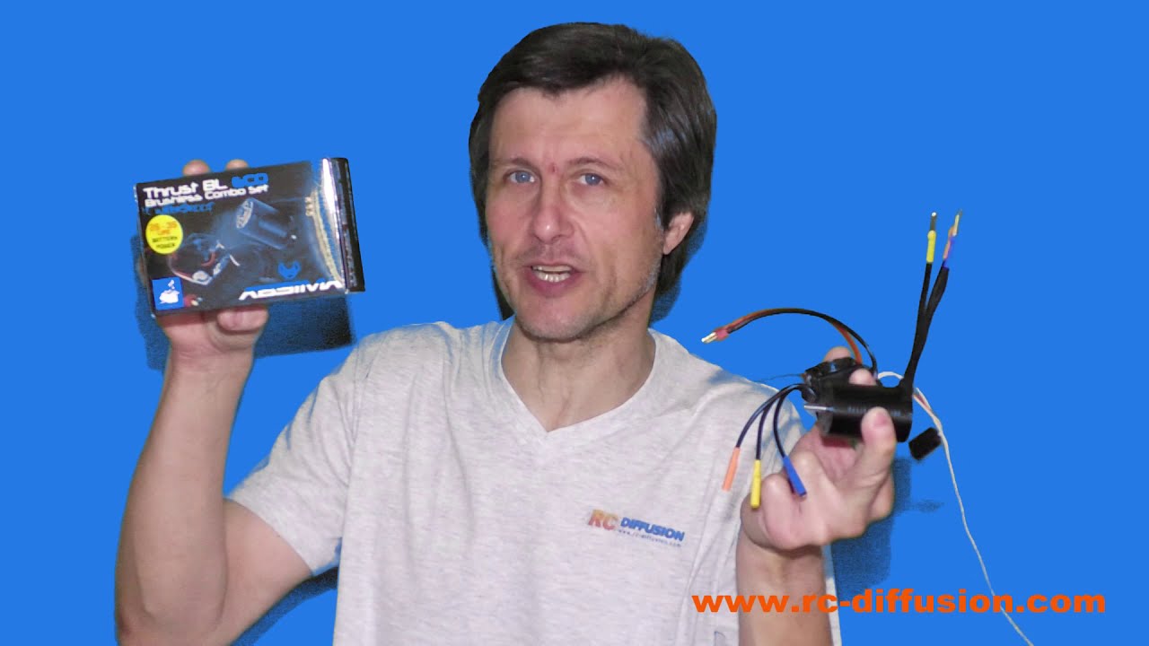 Installation d'un Combo Brushless sur une voiture électrique