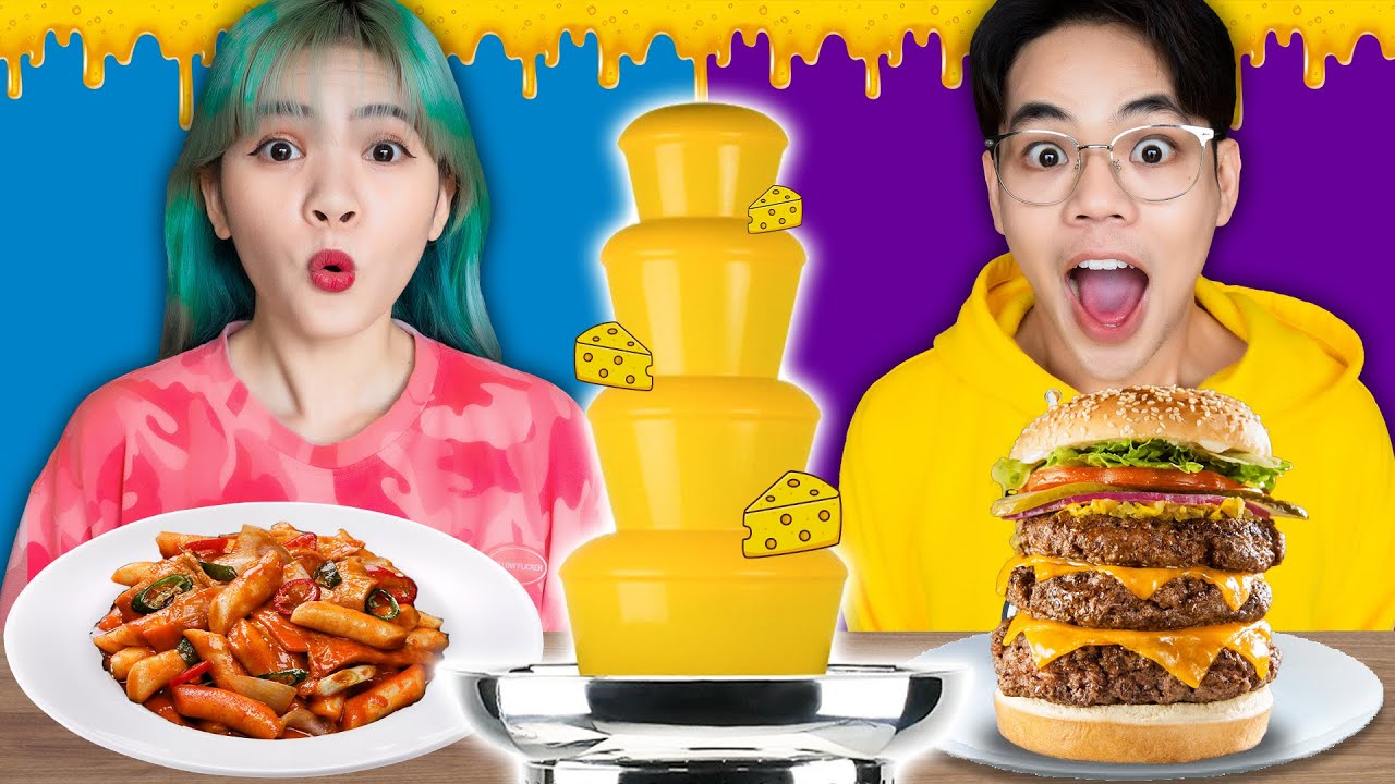 CHẤM TẤT CẢ MỌI THỨ VỚI PHÔ MAI | THÁP CHEESE 3 TẦNG CỰC ĐÃ | SUNNY TRƯƠNG