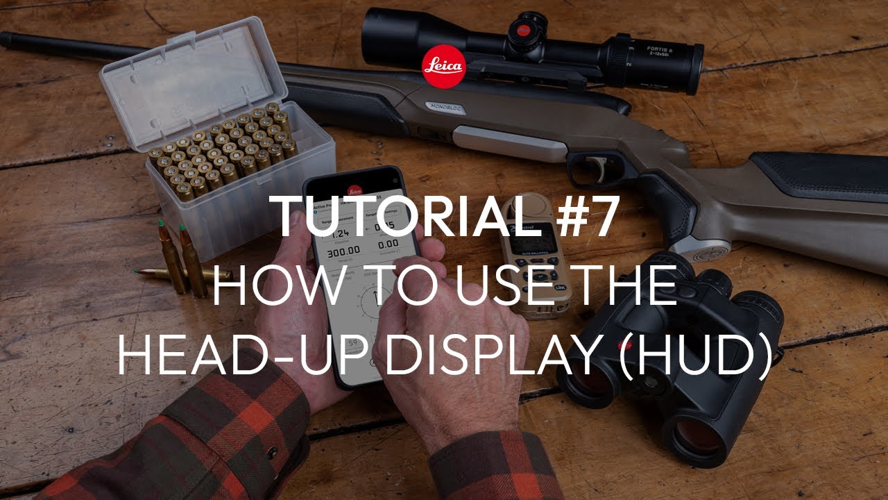 How to use the head up display HUD
