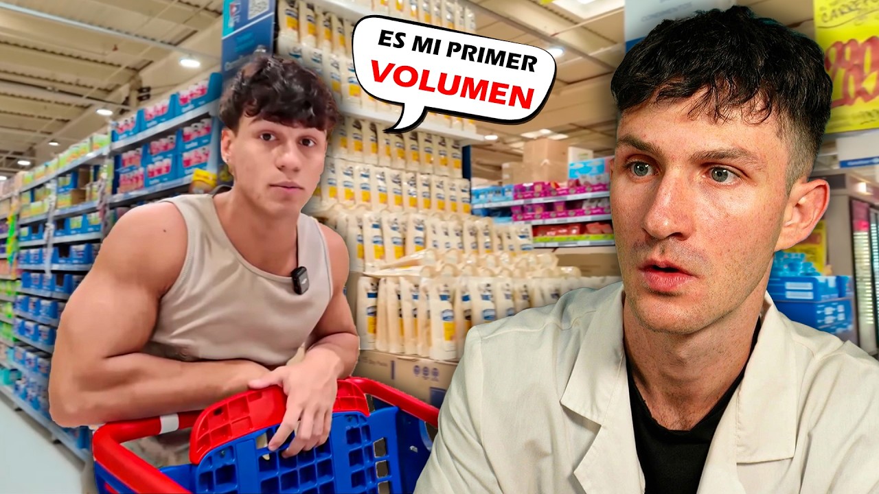 La dieta de volumen de LichiGapp empieza en el supermercado