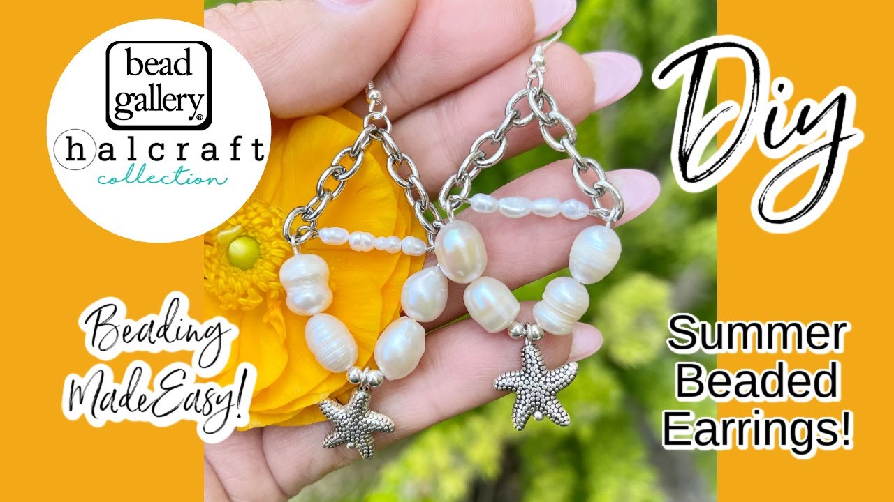 Summer Statement Earrings! Handcrafted Jewelry Made Easy! DIY Tips, Tricks, & Hacks!