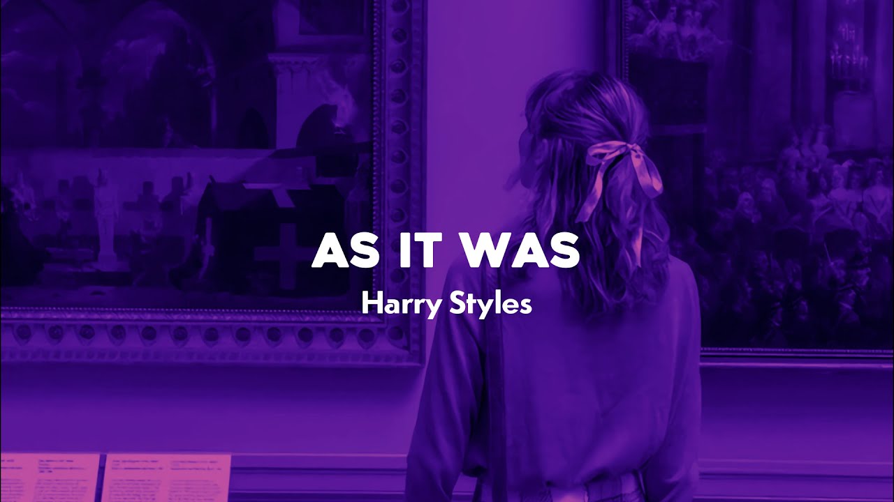 as it was - harry styles (tiktok version) lyrics