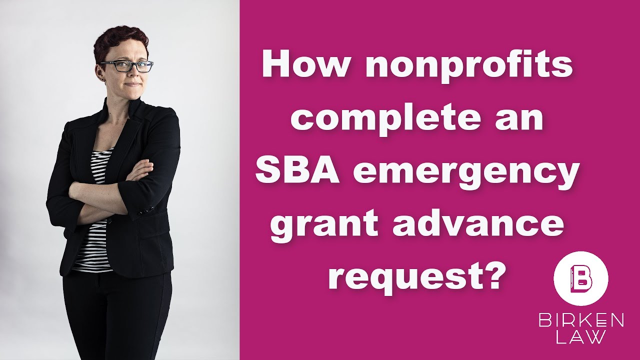 How to fill out SBA $10,000 emergency grant application?