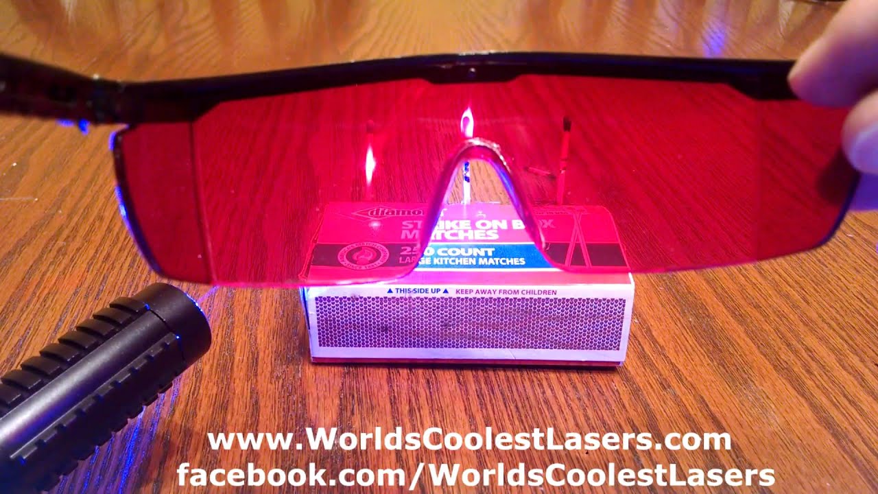 Laser Safety Goggles Video Demonstration